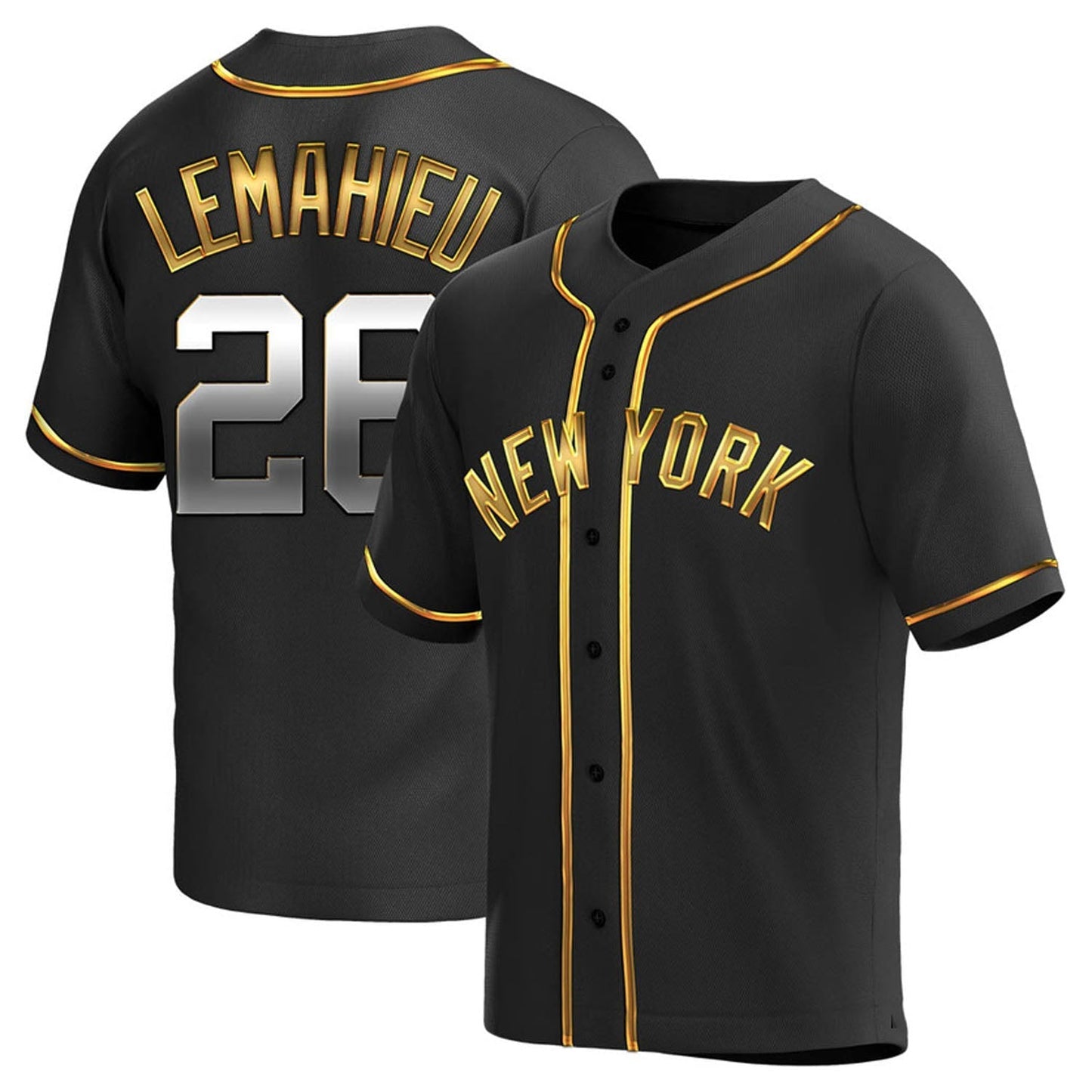 Baseball DJ Lemahieu New York Yankees 26 Jersey