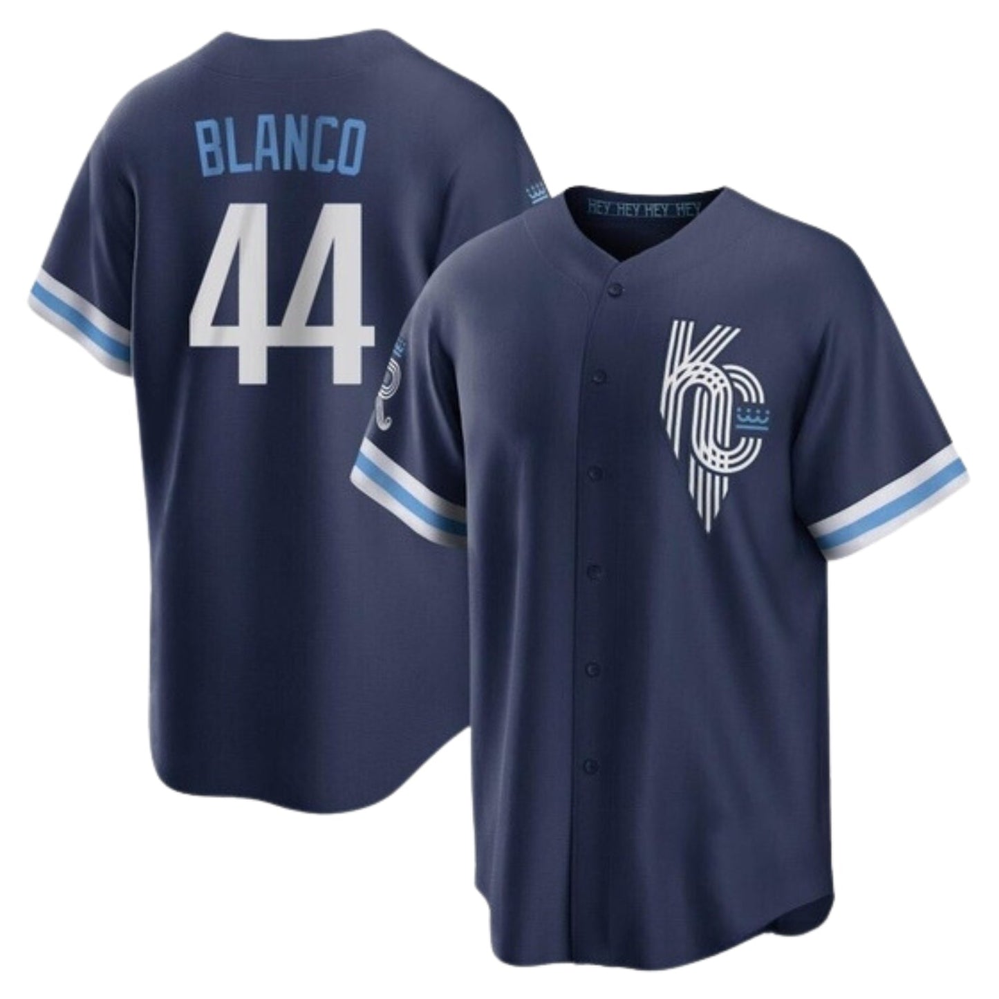 Baseball  Dairon Blanco Kansas City Royals 44 Jersey