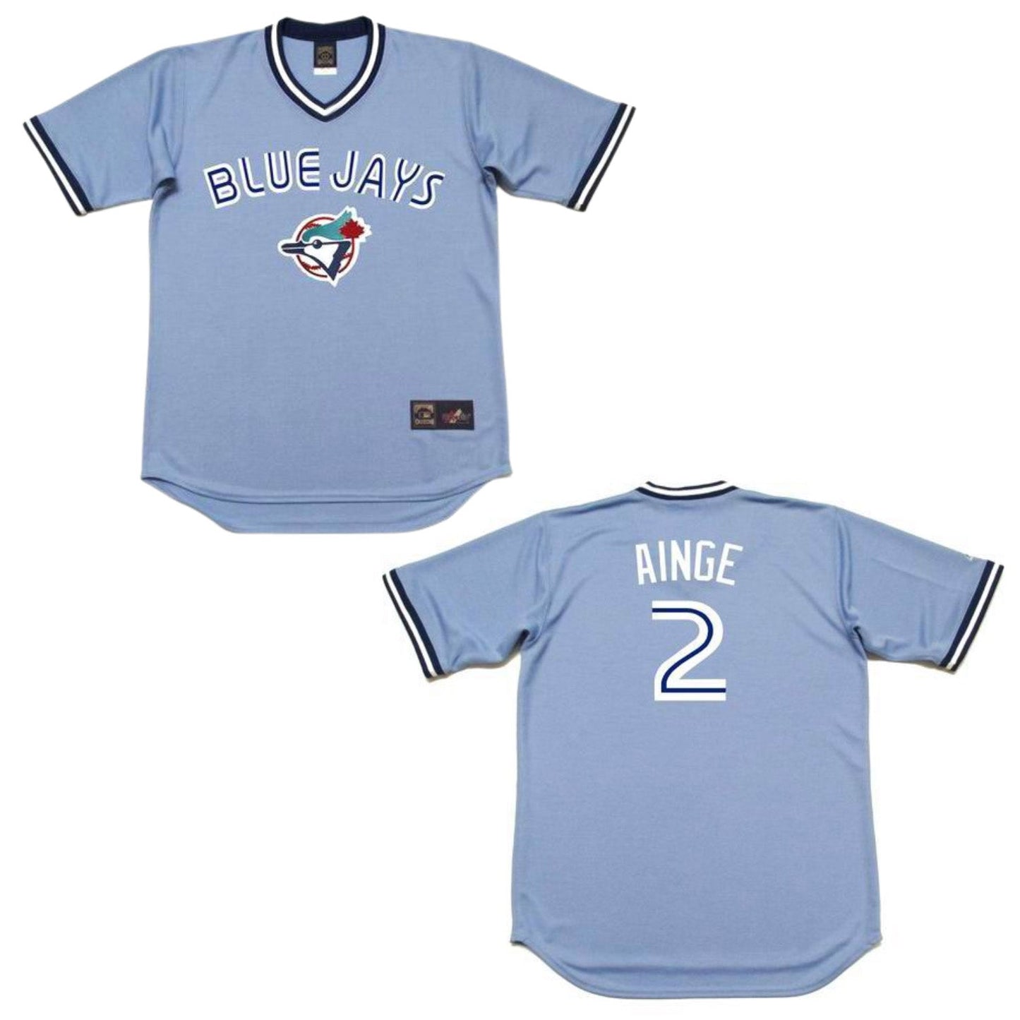 Baseball Danny Ainge Toronto Blue Jays 2 Jersey