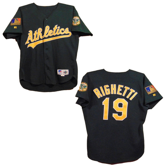 Baseball Dave Righetti Oakland Athletics 19 Jersey