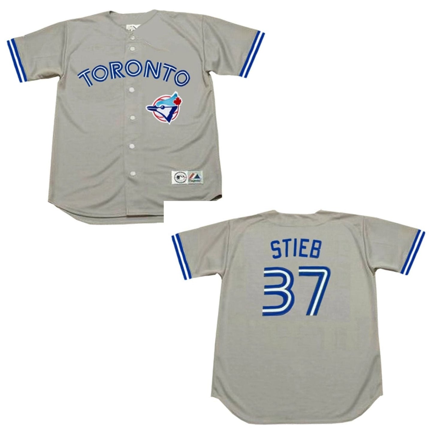 Baseball Dave Stieb Toronto Blue Jays 37 Jersey