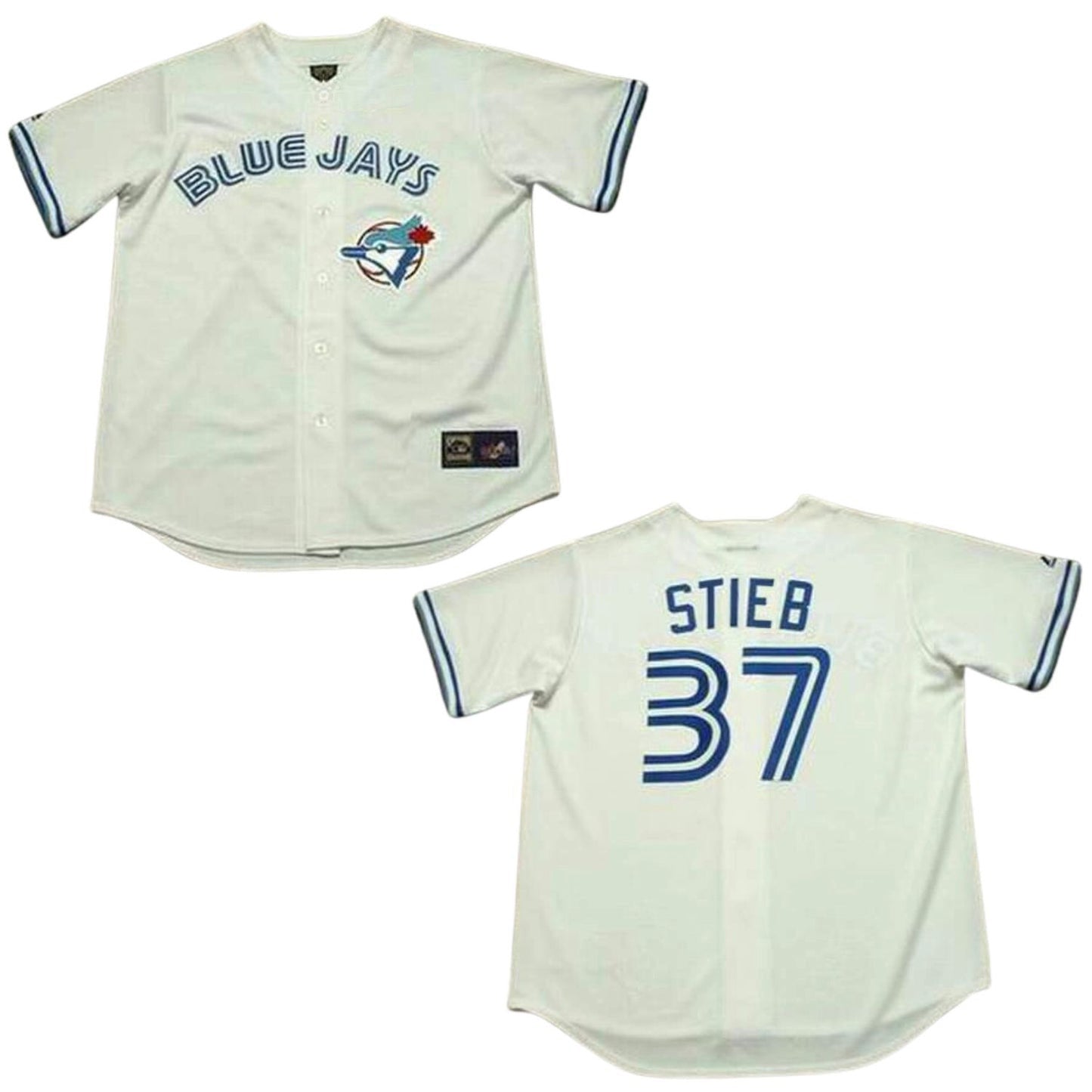 Baseball Dave Stieb Toronto Blue Jays 37 Jersey