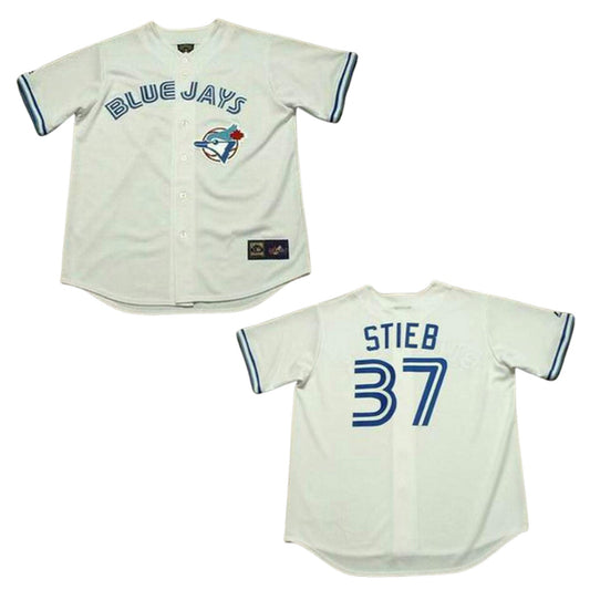 Baseball Dave Stieb Toronto Blue Jays 37 Jersey
