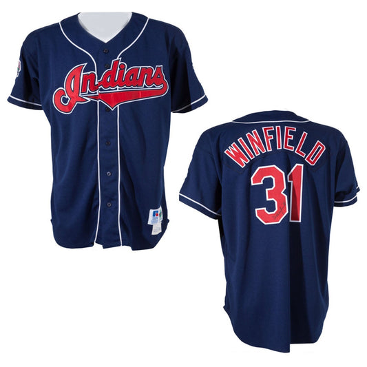 Baseball Dave Winfield Cleveland Indians 31 Jersey