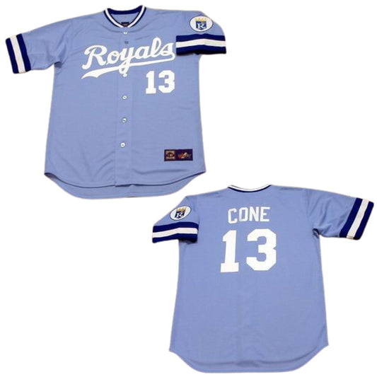 Baseball David Cones Kansas City Royals 13 Jersey