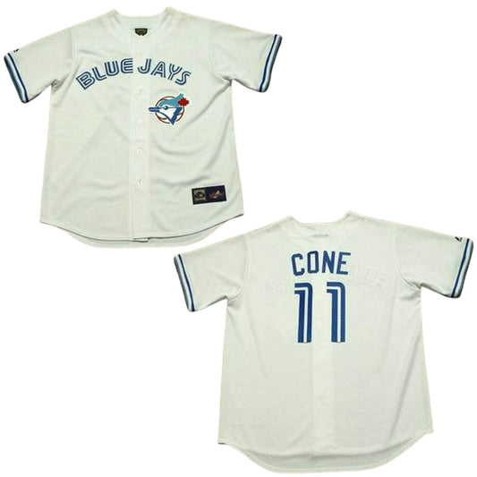 Baseball David Cones Toronto Blue Jays 11 Jersey