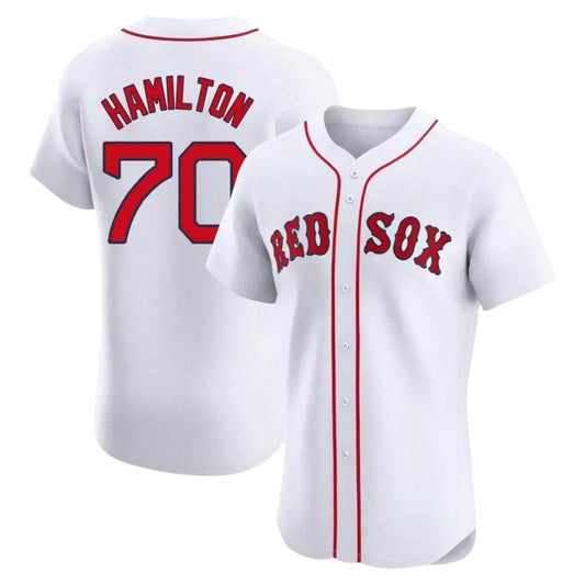 Baseball David Hamilton Boston Red Sox 70 Jersey