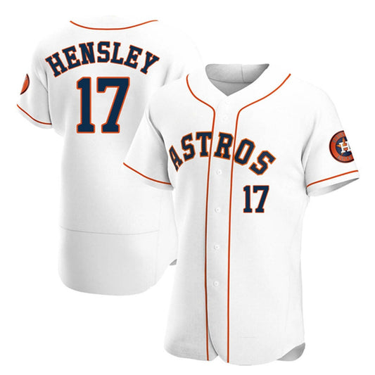 Baseball David Hensley Houston Astros 17 Jersey