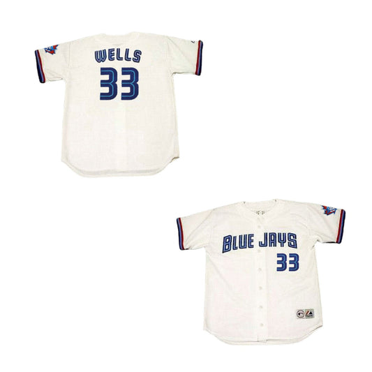 Baseball David Wells Toronto Blue Jays 33 Jersey