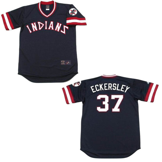 Baseball Dennis Eckersley Cleveland Indians 37 Jersey