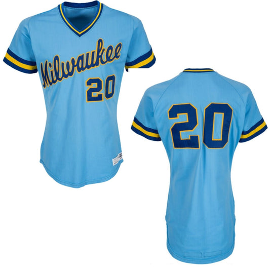 Baseball Don Sutton Milwaukee Brewers 20 Jersey