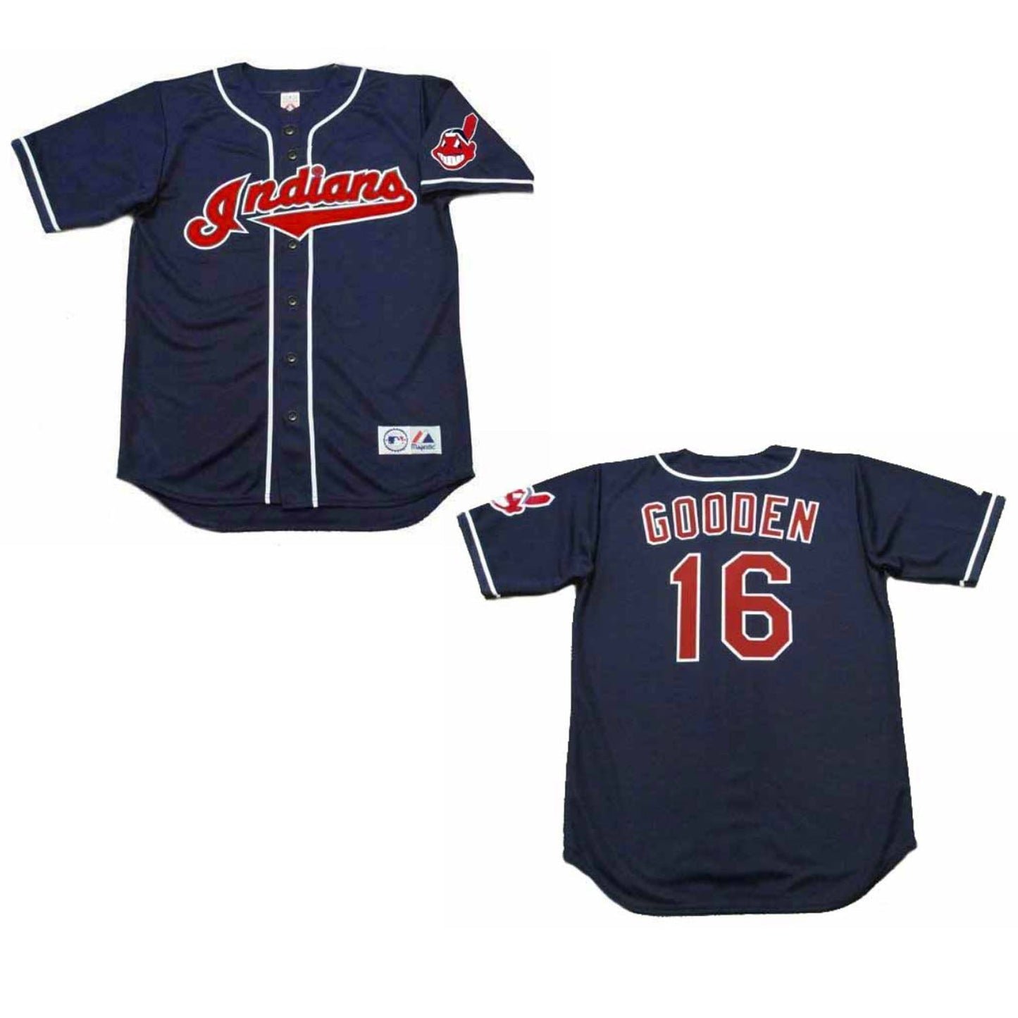 Baseball Dwight Gooden Cleveland Indians 16 Jersey