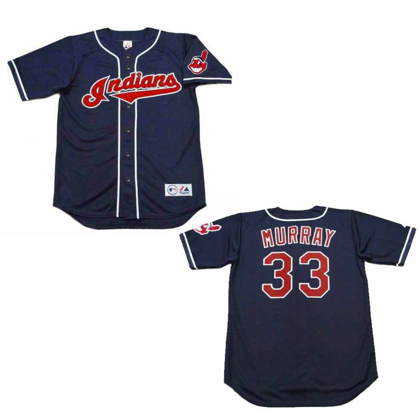 Baseball Eddie Murray Cleveland Indians 33 Jersey