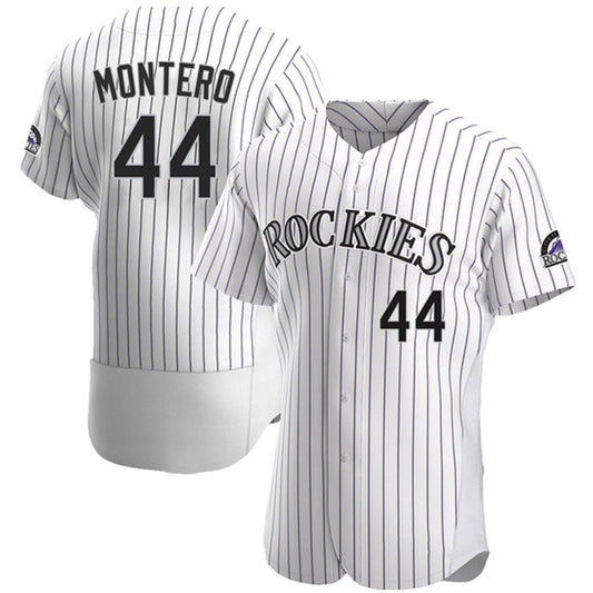 Baseball Elehuris Montero Colorado Rockies 44 Jersey
