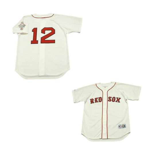 Baseball Ellis Burks Boston Red Sox 12 Jersey