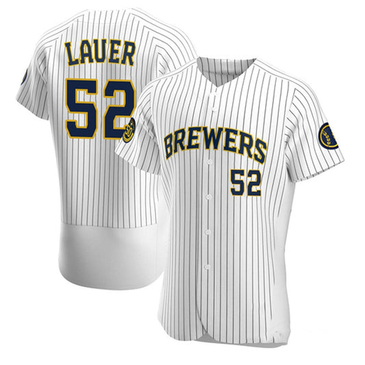 Baseball Eric Lauer Milwaukee Brewers 52 Jersey