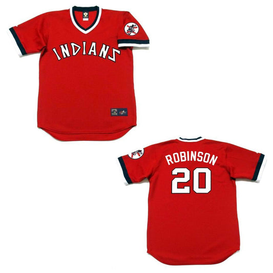 Baseball Frank Robinson Cleveland Indians 20 Jersey
