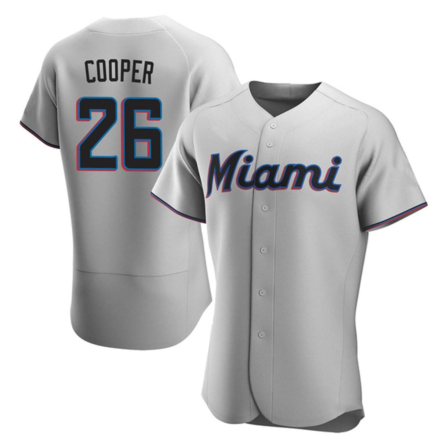 Baseball Garrett Cooper Miami Marlins 26 Jersey
