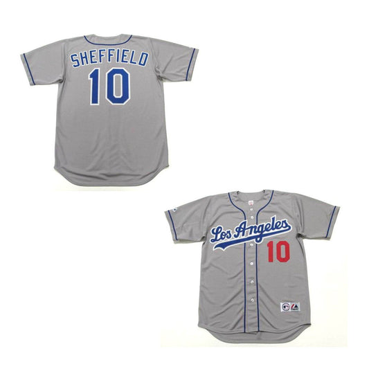 Baseball Gary Sheffield Los Angeles Dodgers 10 Jersey
