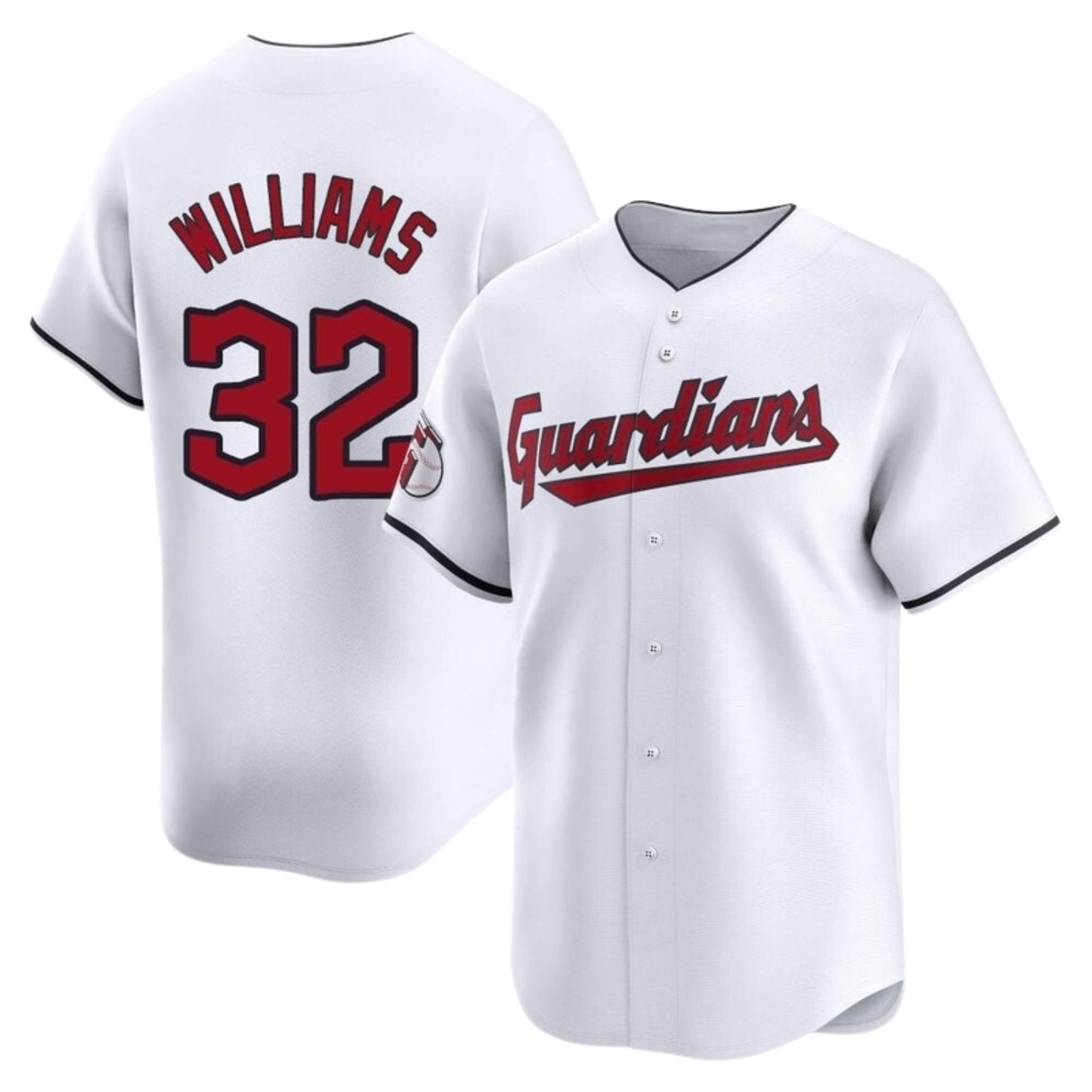 Baseball Gavin Williams Cleveland Guardians 32 Jersey