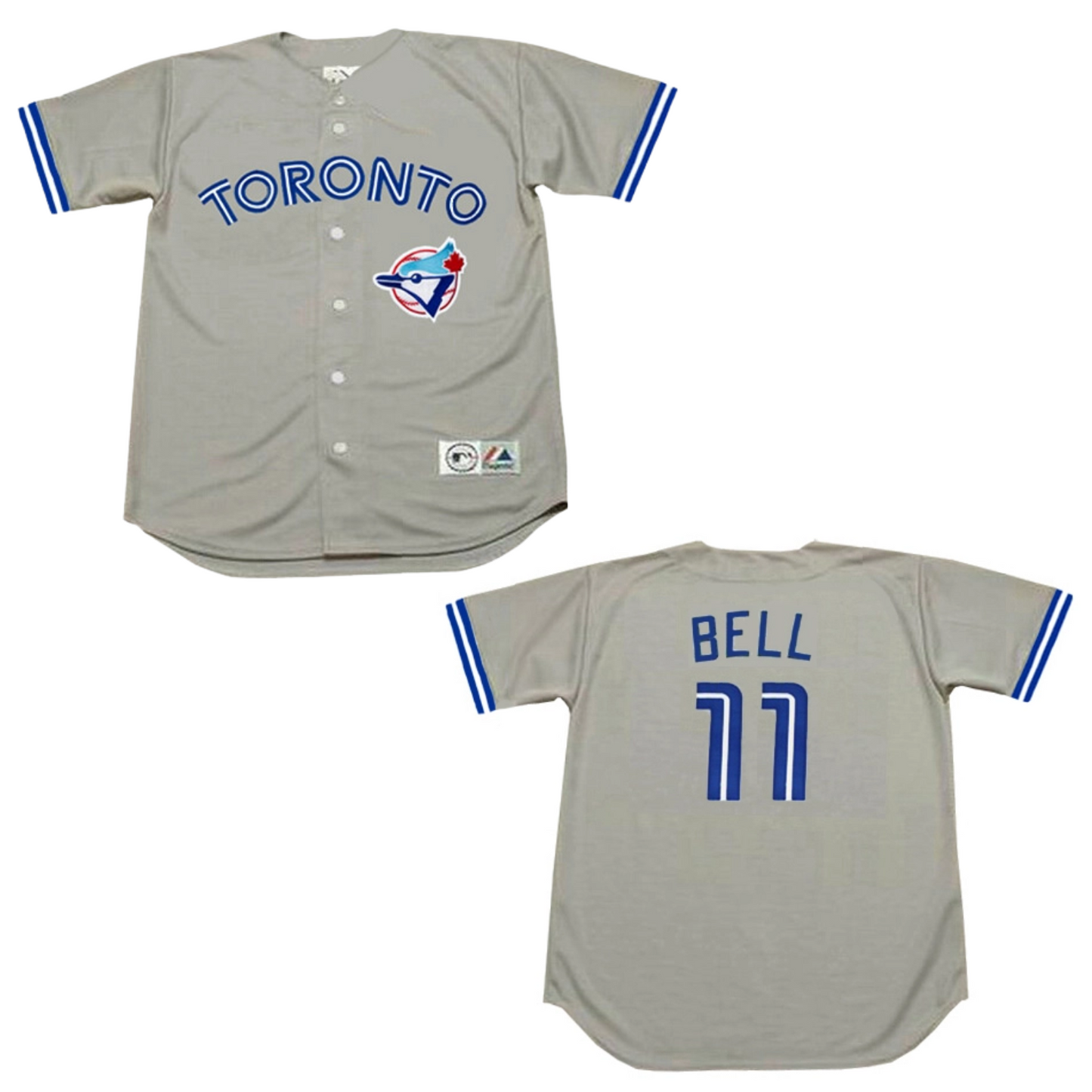 Baseball George Bell Toronto Blue Jays 11 Jersey