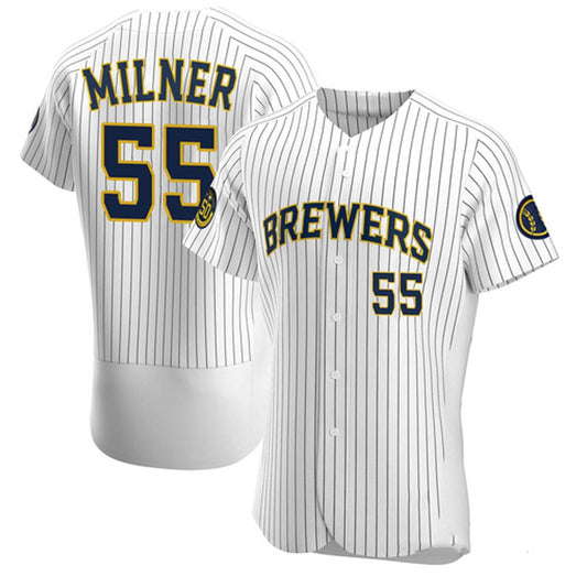 Baseball Hoby Milner Milwaukee Brewers 55 Jersey