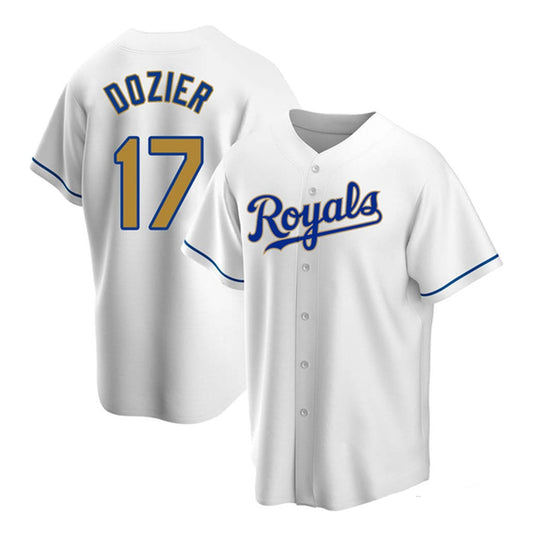 Baseball Hunter Dozier Kansas City Royals 17 Jersey