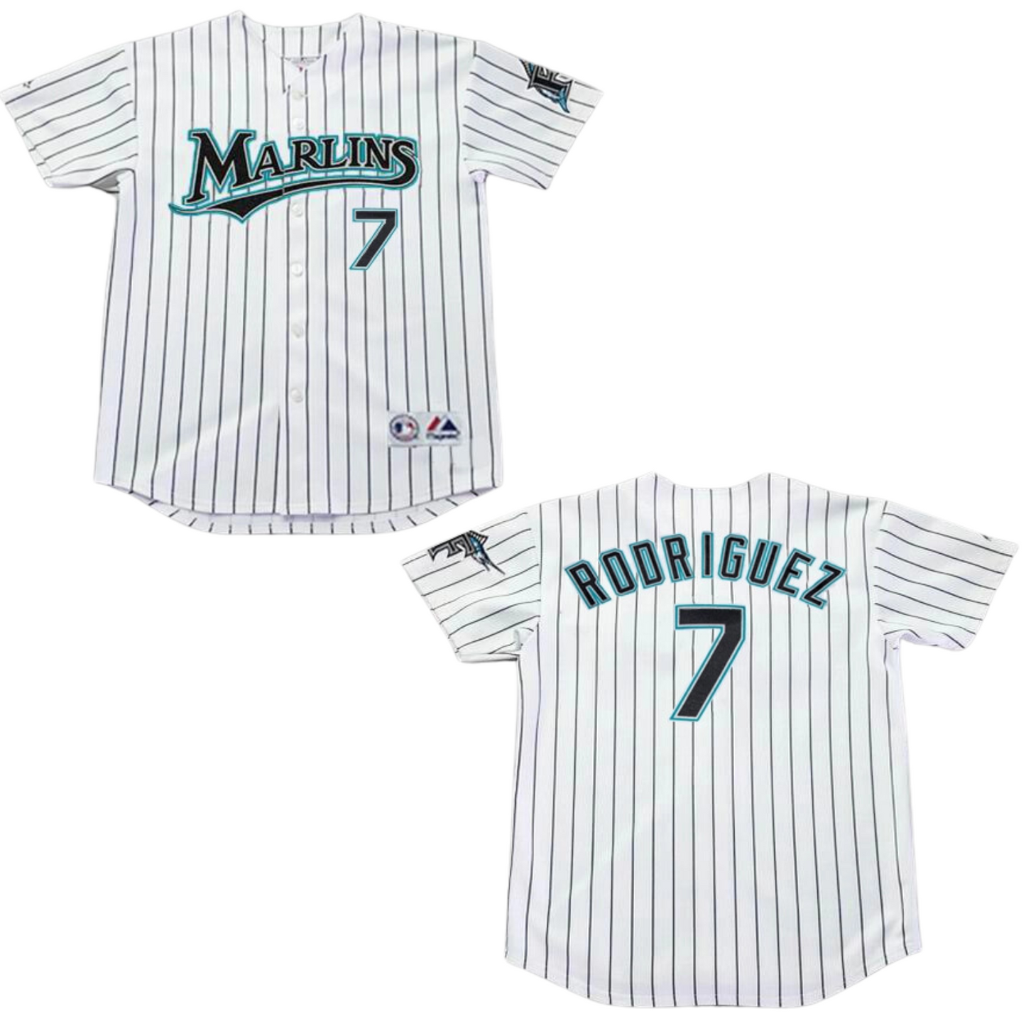 Baseball Ivan Rodriguez Florida Marlins 7 Jersey