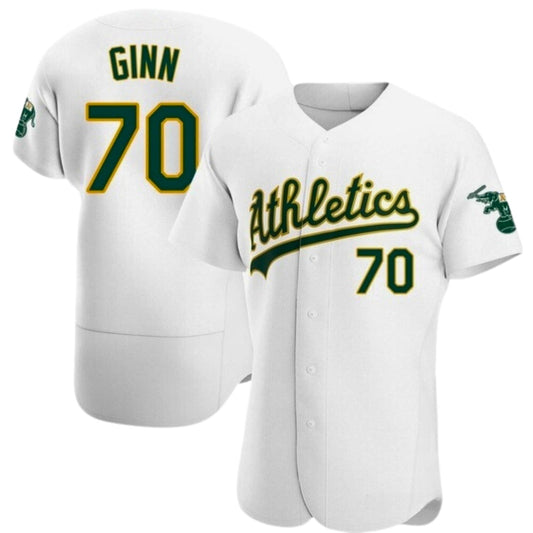 Baseball J.T. Ginn Oakland Athletics 70 Jersey