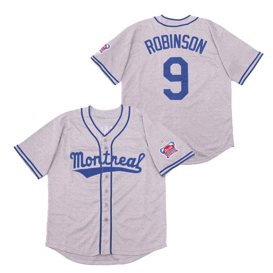 Baseball Jackie Robinson Montreal Royals 9 Jersey