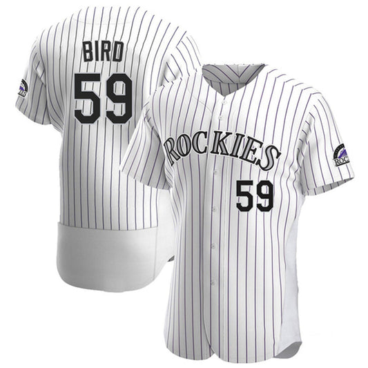 Baseball Jake Bird Colorado Rockies 59 Jersey