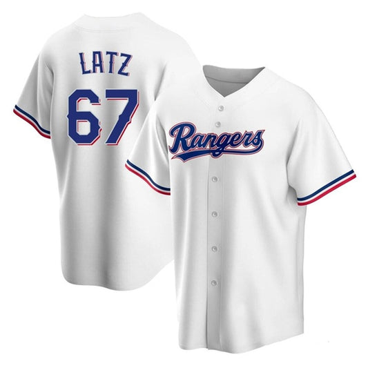 Baseball Jake Latz Texas Ranger 67 Jersey