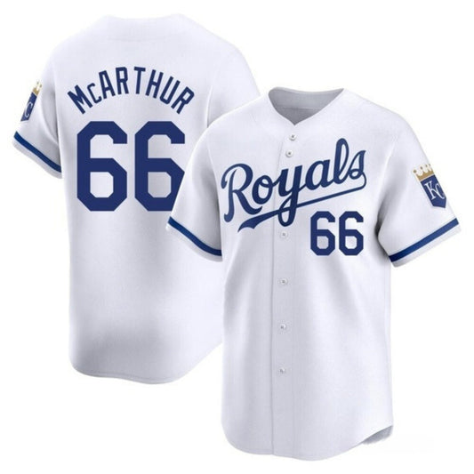 Baseball James McArthur Kansas City Royals 66 Jersey