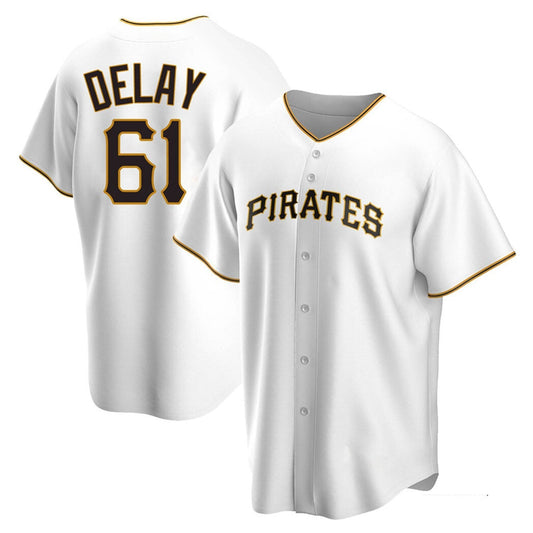 Baseball Jason Delay Pittsburgh Pirates 61 Jersey