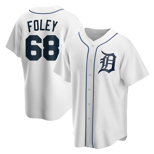 Baseball Jason Foley Detroit Tigers 68 Jersey