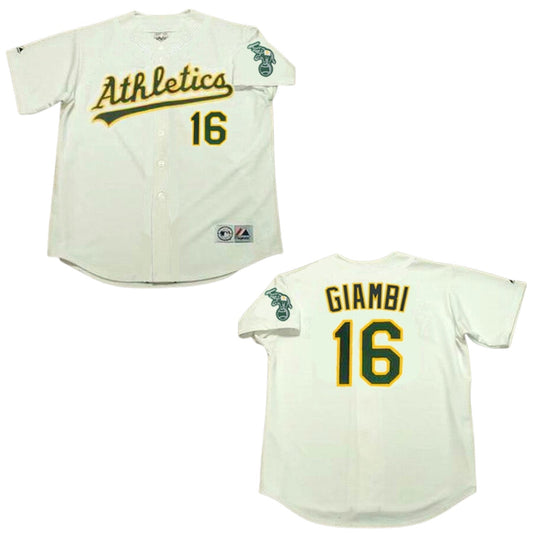 Baseball Jason Giambi Oakland Athletics 16 Jersey