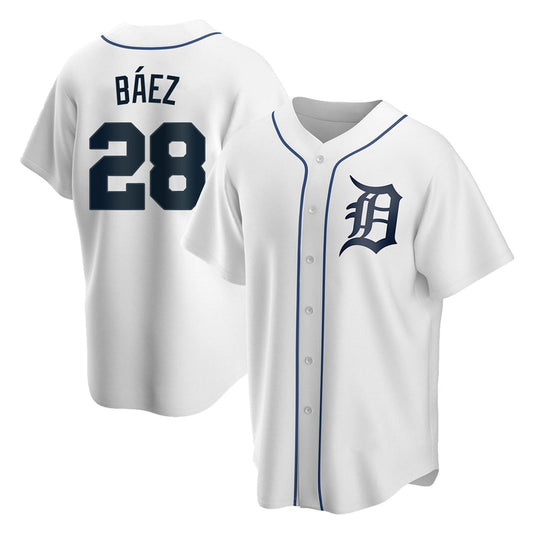 Baseball Javier Baez Detroit Tigers 28 Jersey