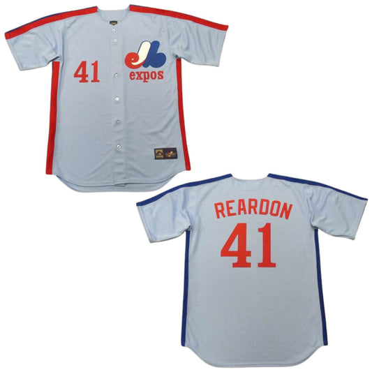 Baseball Jeff Reardon Montreal Expos 41 Jersey