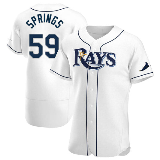 Baseball Jeffrey Springs Tampa Bay Rays 59 Jersey