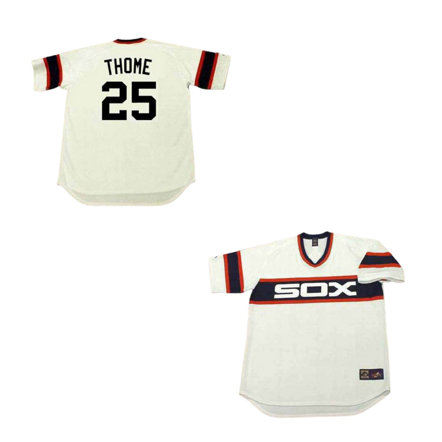 Baseball Jim Thome Chicago White Sox 25 Jersey