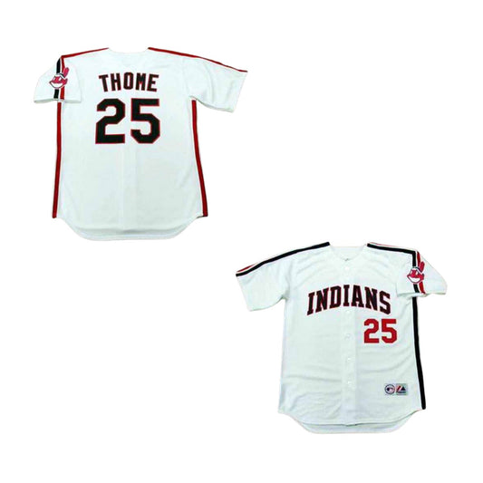 Baseball Jim Thome Cleveland Indians 25 Jersey