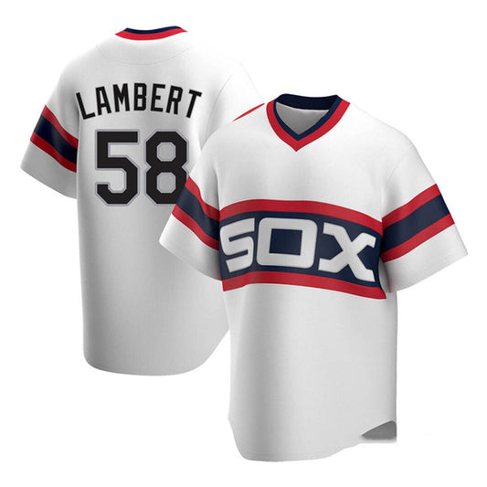 Baseball Jimmy Lambert Chicago White Sox 58 Jersey