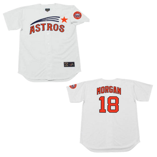 Baseball Joe Morgan Houston Astros 18 Jersey