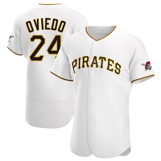 Baseball Johan Oviedo Pittsburgh Pirates 24 Jersey