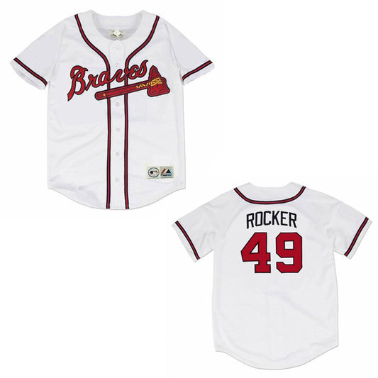 Baseball John Rocker Atlanta Braves 49 Jersey