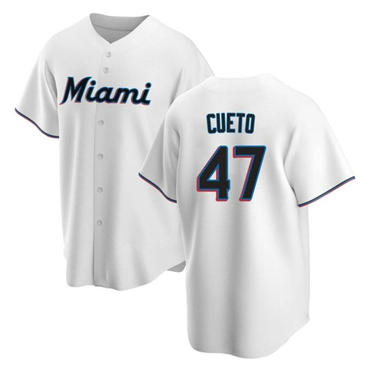 Baseball Johnny Cueto Miami Marlins 47 Jersey