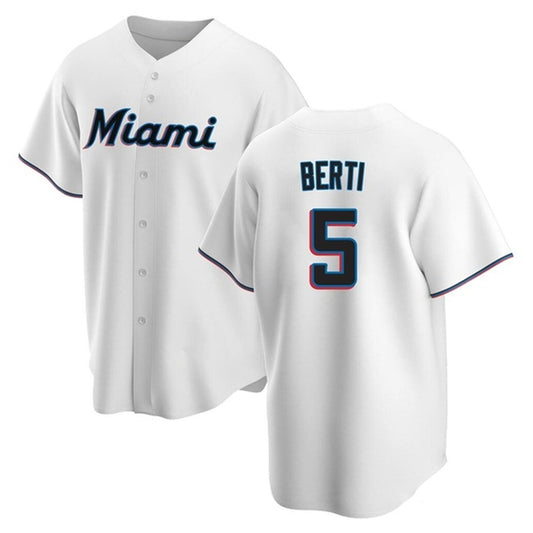 Baseball Jon Berti Miami Marlins 5 Jersey