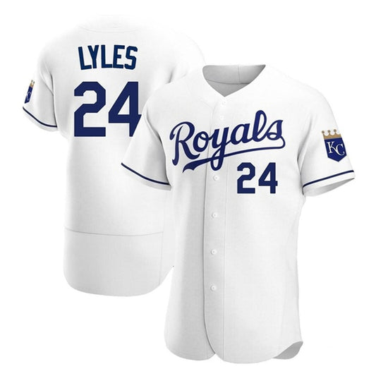 Baseball Jordan Lyles Kansas City Royals 24 Jersey