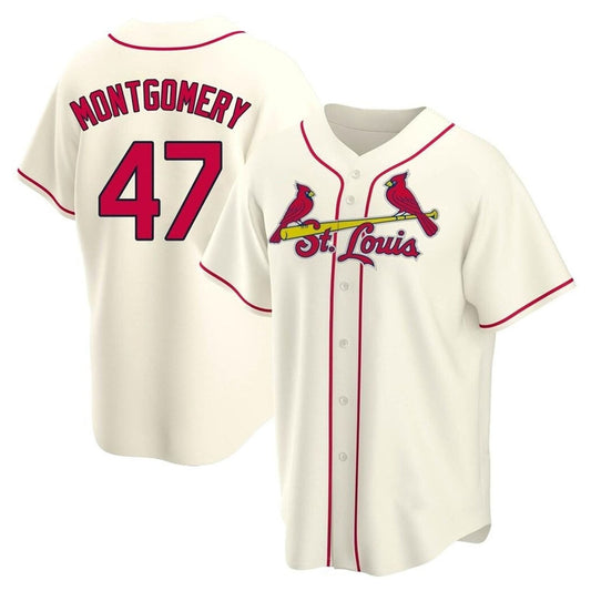 Baseball Jordan Montgomery St Louis Cardinals 47 Jersey