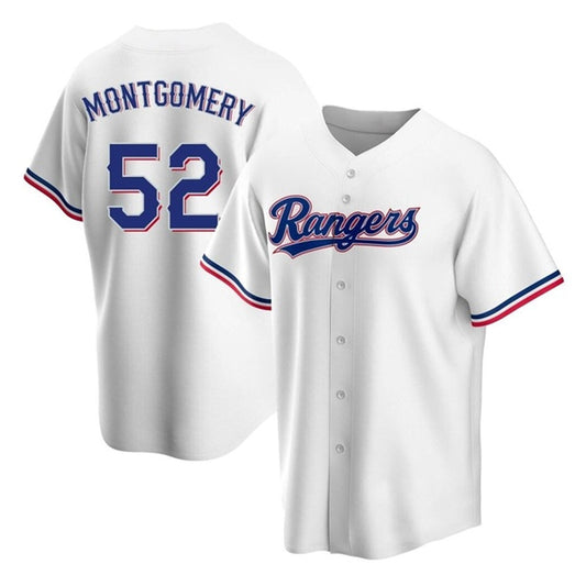 Baseball Jordan Montgomery Texas Ranger 52 Jersey